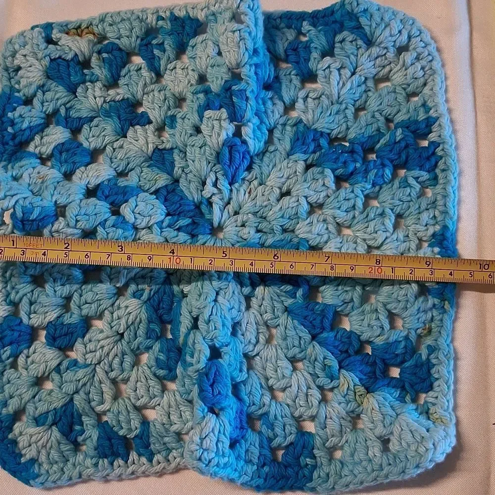 Handmade 4 Pc. Crochet and‎ Sewed Kitchen Set